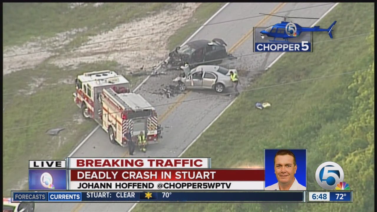 Deadly crash on Pratt Whitney Road in Martin County YouTube