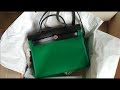 HERMES Herbag Green Unboxing