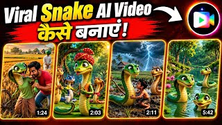 snake ai video kaise banaye | instagram viral snake ai video editing | snake human ai video editing screenshot 5