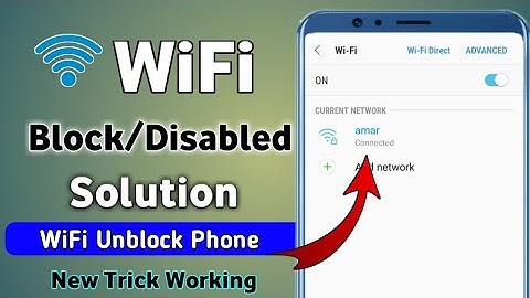 WiFi Me Agar Koi Block Karde To Unblock Kaise Kare||How To Unblock Wifi Connection On Android