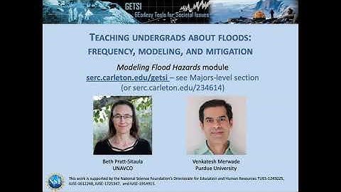 Teaching undergrads about floods: frequency, modeling, and mitigation