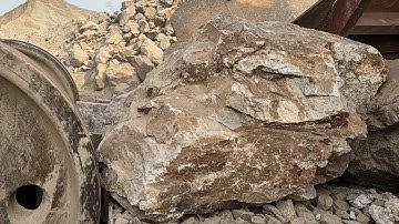 "Stone Crusher Machine: A Giant at Work" The Power of Stone: Machine Working in Action"#stonecrusher