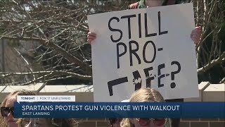 MSU students hold walkout, demand action after shooting