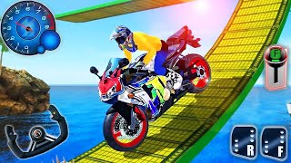 Mega Ramp Bike Racing Simulator - Extreme Motocross Bike Stunt Racer 2022 | Android GamePlay screenshot 5