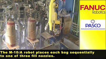 M-410iB/M-10iA Robots Prepare Construction Products - FANUC Robotics Industrial Automation