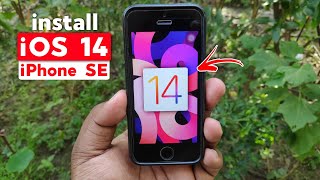 Install iOS 14 on iPhone SE | Hindi | Step by Step Guide