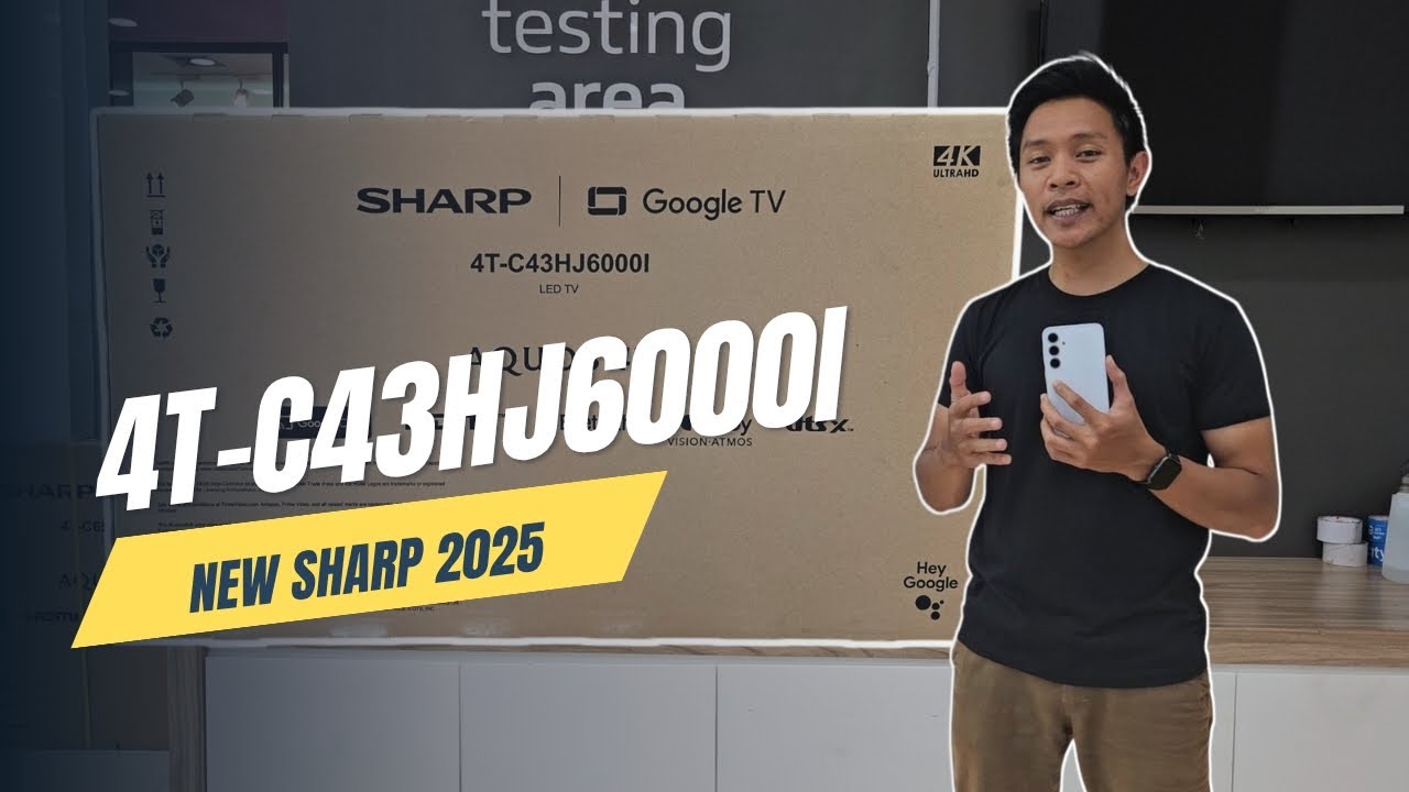 SHARP GOOGLE TV 2025 HJ6000I - YouTube