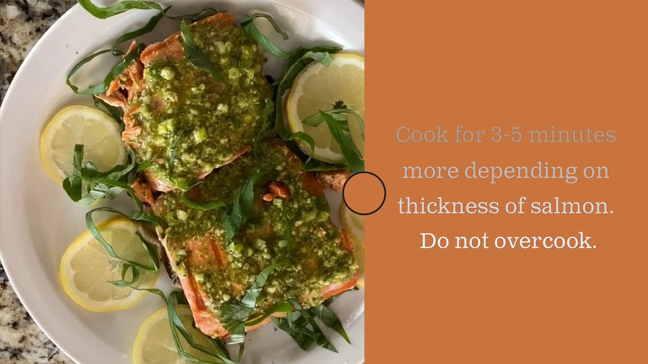 Grilled Italian Pesto Salmon in 30 Minutes YouTube