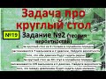 1) За круглый стол на 9 стульев в случайном порядке рассаживаются 7 мальчиков и 2 девочки.