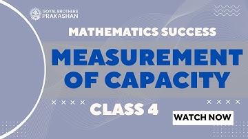 Measurement of capacity