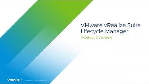 August 2020 TAM Customer Webinar - vRealize Suite Lifecycle Manager
