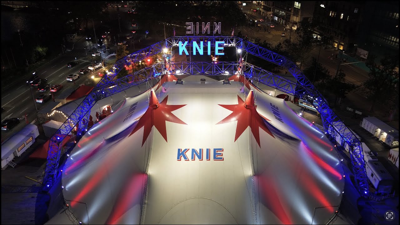 Vlog/Three shows in circus KNIE 2023 Zurich