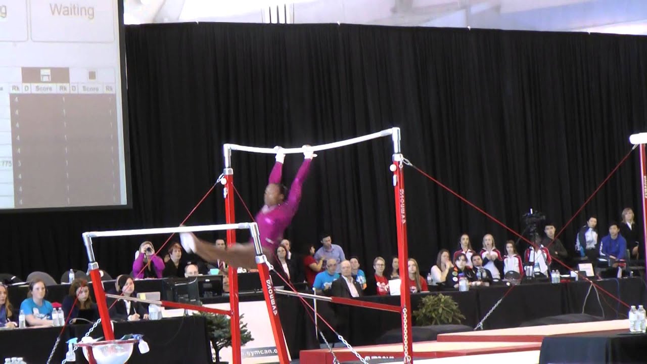 Elizabeth Price Uneven Bars 2014 Pacific Rim Championships Senior
