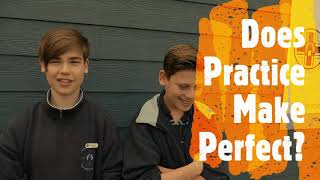 Does practice make perfect?