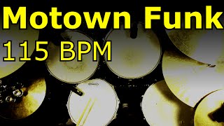 Backing Track - Motown Funk Beat 115 BPM chords