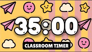 35 Minute Timer 🌿 Relaxing Music for Classroom Work