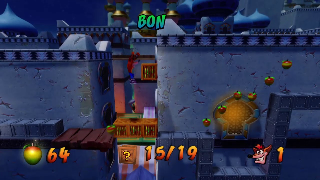 Crash Bandicoot N. Sane Trilogy_2017 high time bonus level walkthrough