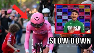 Filippo Ganna SHOCKED By Tadej Pogacar's Time Trial | Giro d'Italia 2024 Stage 7 ANALYSIS