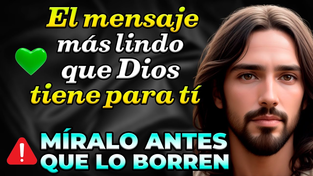 DIOS TE DICE HOY 🙏: NO TE RINDAS HIJO MÍO ️ - YouTube