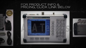 Anritsu MS2711D HandHeld Spectrum Master Analyzer