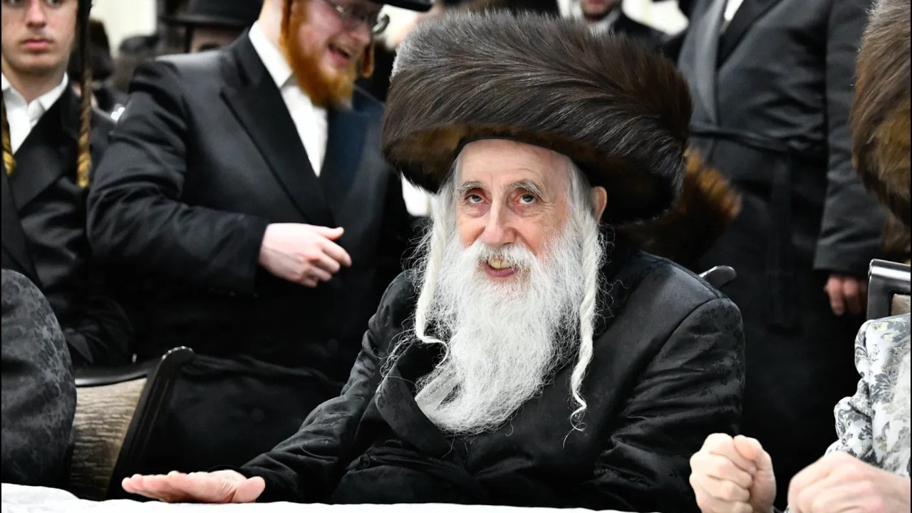 שמחת נישואי נכד האדמו"ר ממכנובקא בעלזא |