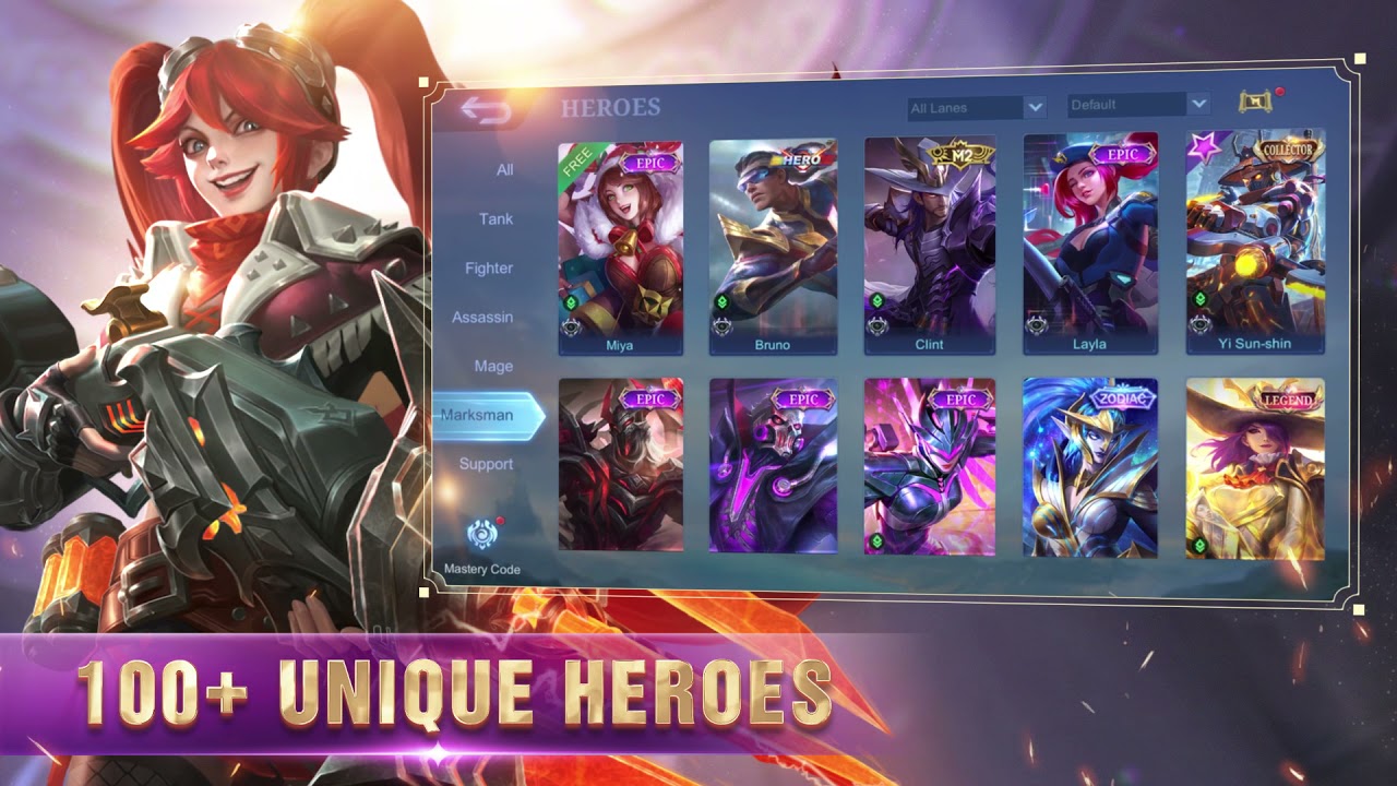 Download Mobile Legends: Bang Bang 1.8.34.9055 APK for android