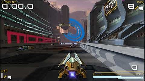 Wipeout Pure [PPSSPP] Gameplay: #1 Alpha Tournament - Vector Class - Assegai Team