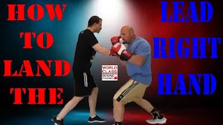 3 Ways To Set Up A Lead Right Hand For Boxing