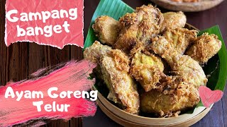 Resep Ayam Goreng Balut Telur Special Empuk Sambal Lombok Ijo Resep Masakan Indonesia - Bunda Airin. 