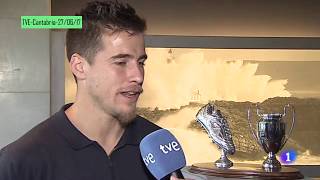 Dani Aquino gana el trofeo Chisco (TVE-Cantabria 27/06/17)