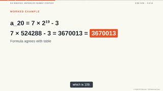 Pattern Finding and Working Backwards | Six Minutes: Waterloo Fermat Contest, Part 24