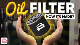 Oil Filter: How Its Made? | Car Engine Oil Filter Manufacturing Factory Visit 🛢️