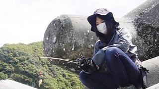 際釣り！イカ釣り！深夜の奇声！