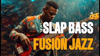 90s Fusion Jazz — Soprano Slap Bass Grooves | Instrumental for Focus & Relaxation