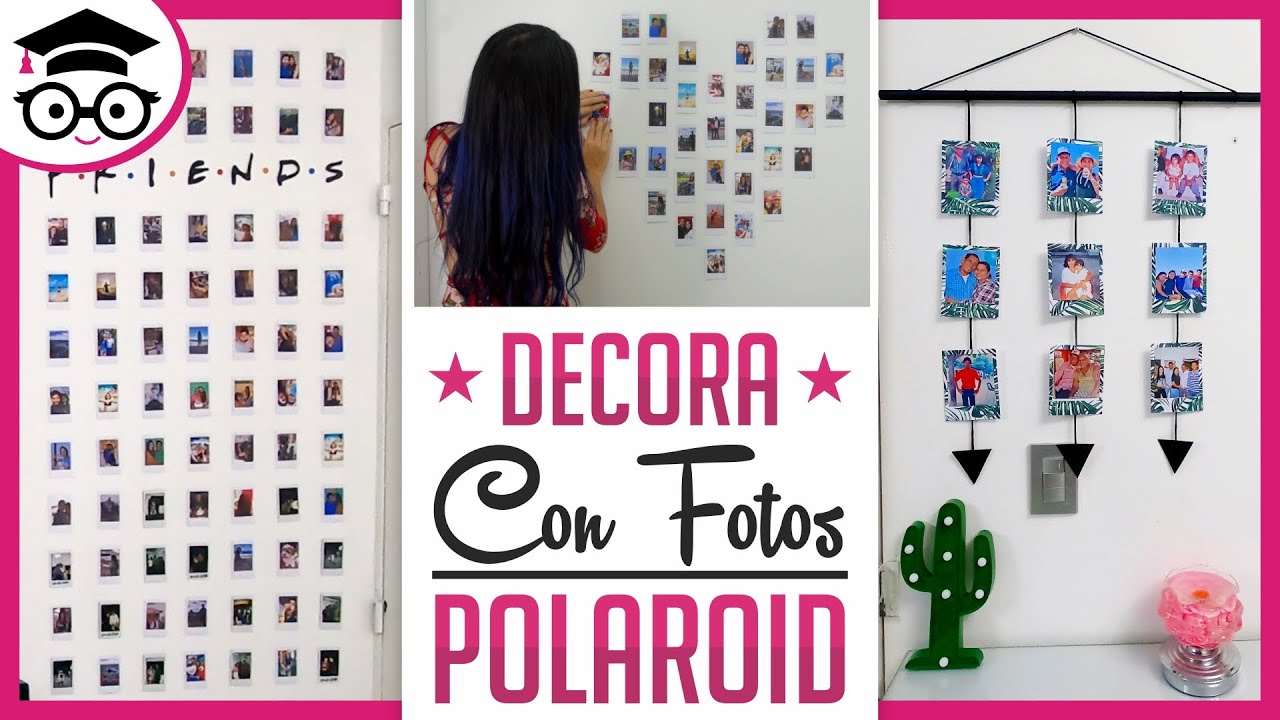 Cuadro para fotos Polaroid  Cuadros de fotos, Como hacer fotos polaroid,  Fotos polaroid