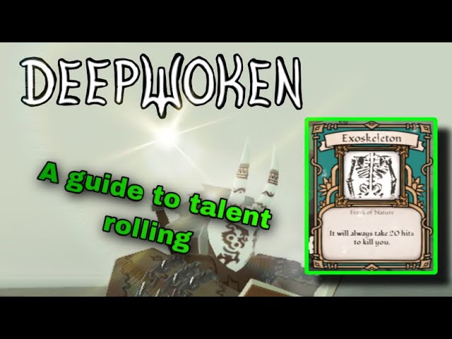 Best Deepwoken talents guide 