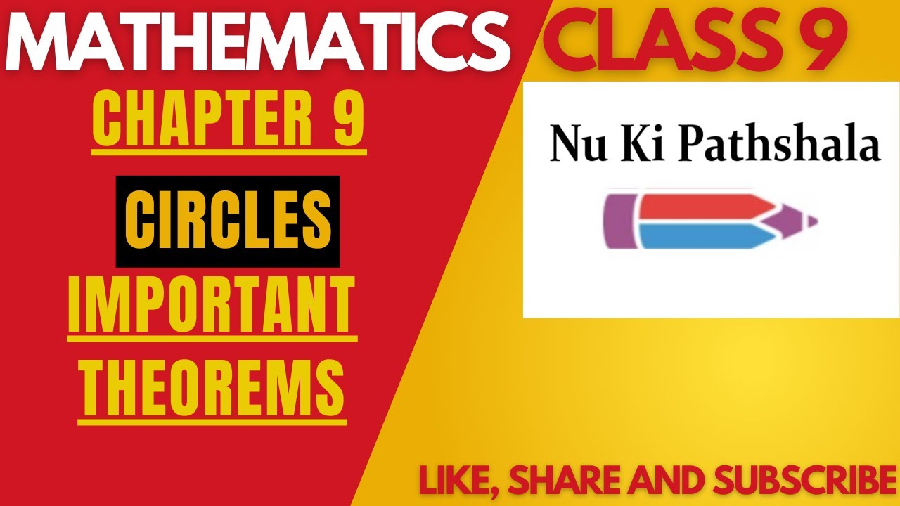 Class 9- Mathematics- Chapter 9-Circles(Part- 2) - YouTube