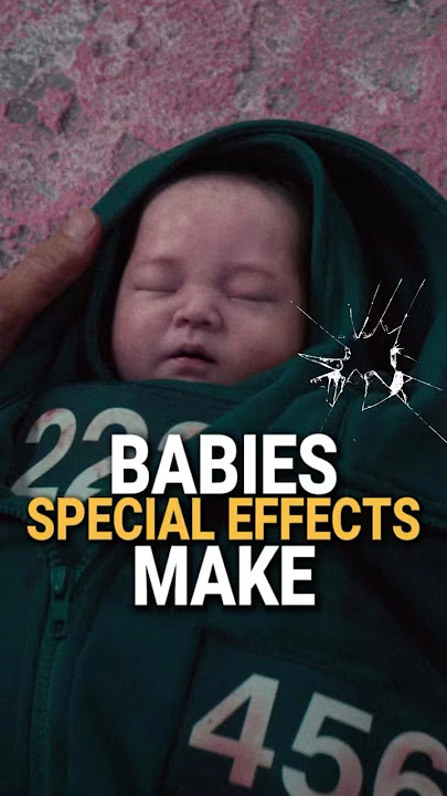 Why does Squid Game use real glass but make babies with special effects? #celebrity #SquidGame