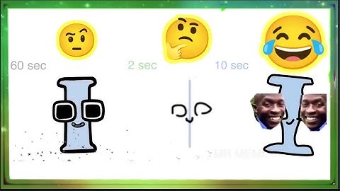 Alphabet Lore but Draw ALL Different Versions | 2, 10 sec drawing | Е-Р | part 2