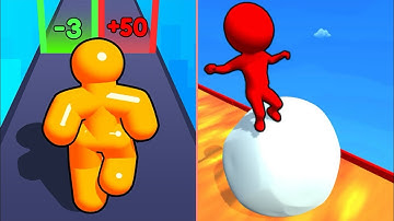 Tall Man Run 🆚 Snow Race Max Update Levels Walkthrough Gameplay UE11