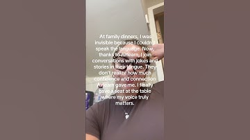 Speaking is more than words. It’s being seen. #sponsored #airlearnambassador #airlearn #ad #fyp