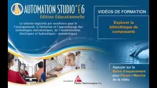 Interface - Explorer La Bibliothèque De Composants - Automation Studio Édition Éducationnelle