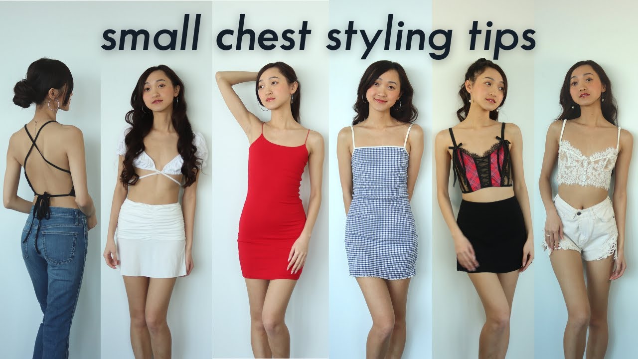 SMALL CHEST STYLING TIPS 2022 - Here are things FLAT CHESTED girls can PULL  OFF ✨ 