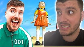 I Built MrBeast’s Squid Game Reaction