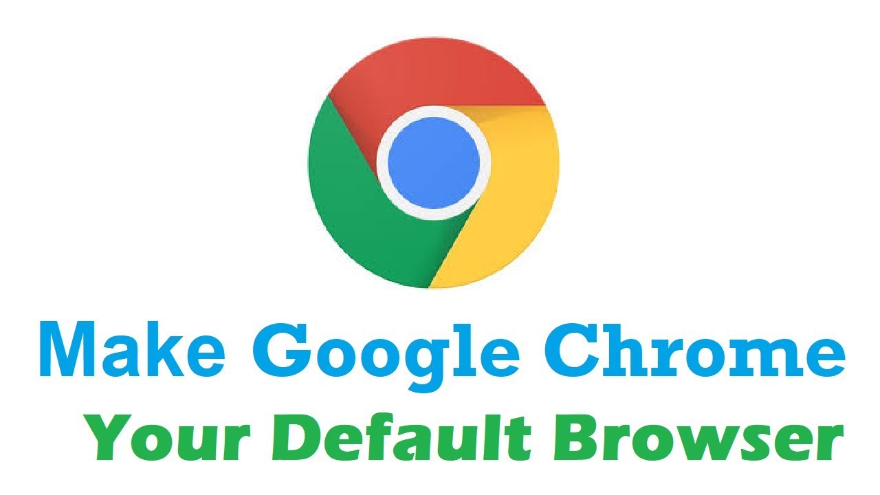 how to make google chrome default browser on google chrome
