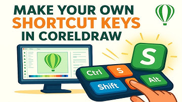 Corel Draw Shortcut Keys | How To Make  New Shortcuts keys?