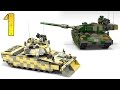 How To Build Lego LEOPARD 2 A7 PART 1