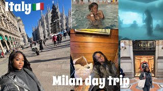 ITALY MILAN VLOG | DAY TRIP | QC TERMEMILANO | DUOMO DI MILANO | GALLERIA VITTORIO EMANUELE II