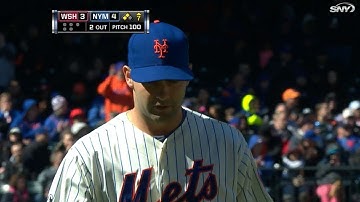 WSH@NYM: Gee strikes out five over 6 2/3 innings