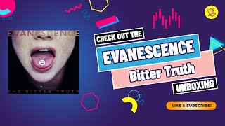 Evanescence - Bitter Truth Clear Vinyl Unboxing